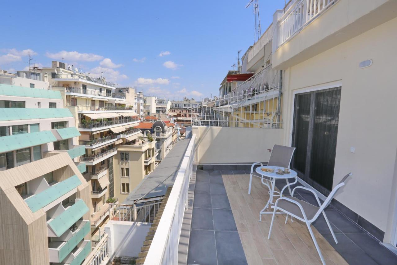 Downtown Seaside Suites Thessaloníki Exteriör bild